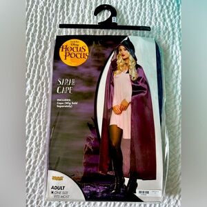Hocus Pocus Sarah Cape for Halloween costume or cosplay